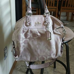 Pink Coach purse authentic